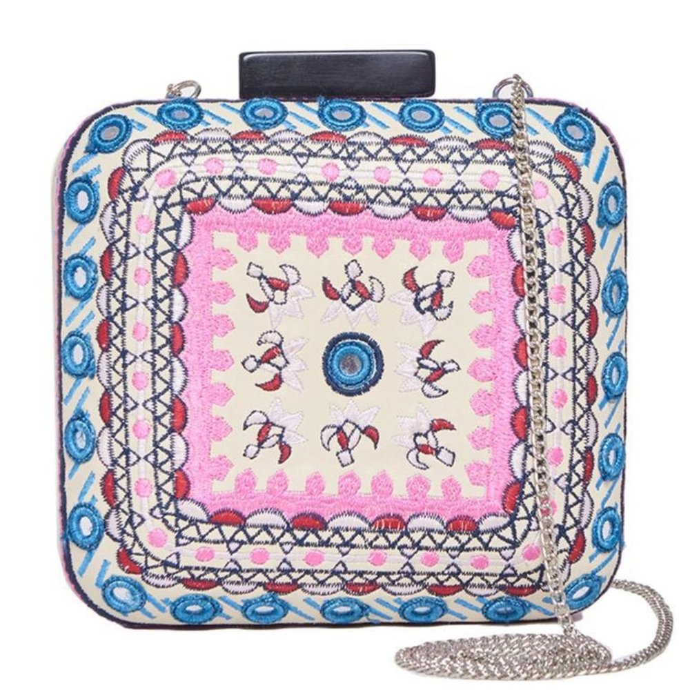 Roller Rabbit Sania Clutch